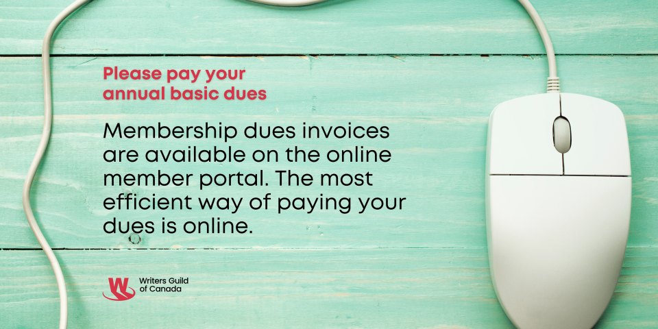 Pay dues online